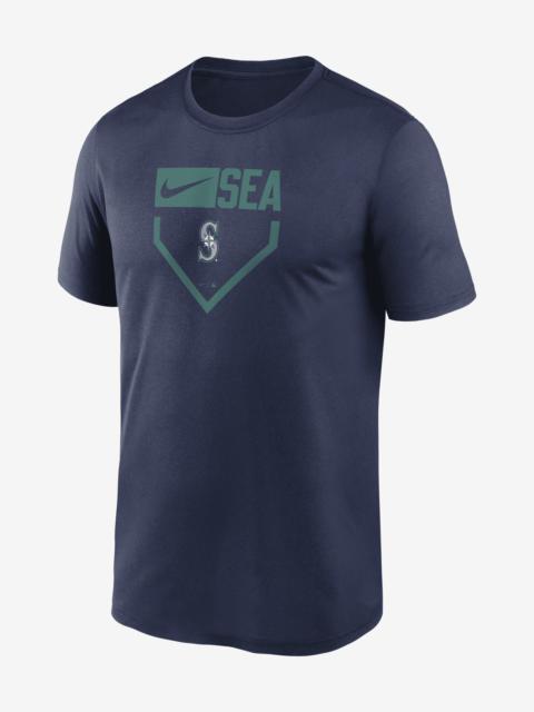 Seattle Mariners Home Plate Icon Legend Nike Men's Dri-FIT MLB T-Shirt