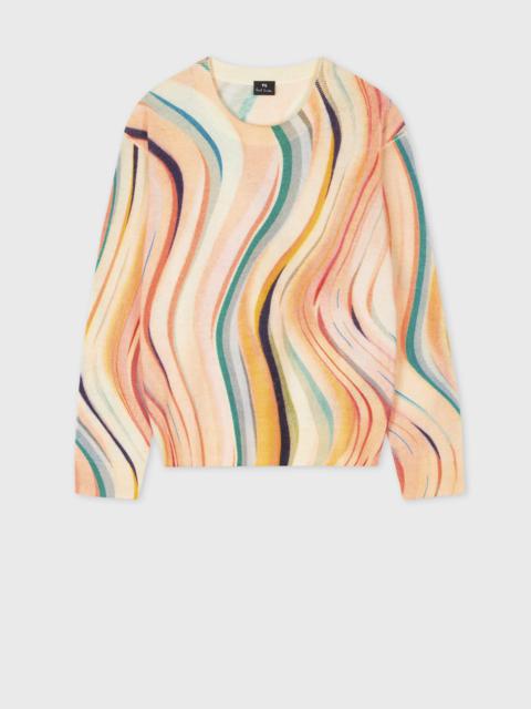 Paul Smith Women's 'Swirl' Crew Neck Knitted Sweater