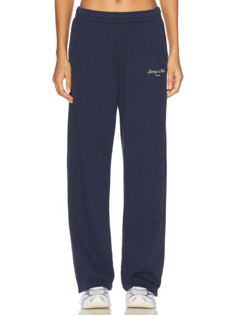 Sporty & Rich Syracuse Wide Sweatpant