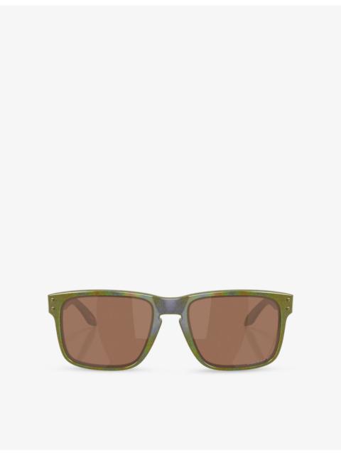 OAKLEY OO9102 Holbrook Square-Frame Acetate Sunglasses