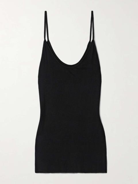 KHAITE Selee ribbed-knit tank