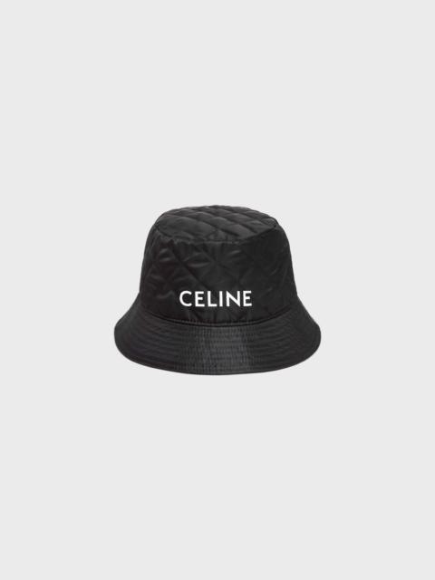 CELINE CELINE BUCKET HAT IN NYLON TWILL