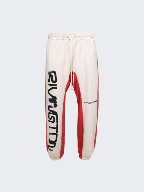 RRR123 Rivington Fade Penta Sweatpants Red And Heather