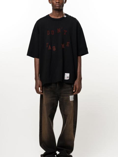 Maison MIHARAYASUHIRO Don't Tag Me. Flocky Print T-shirt