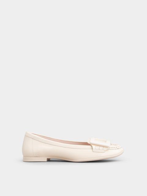 Roger Vivier Lacquered Buckle Loafers in Patent Leather
