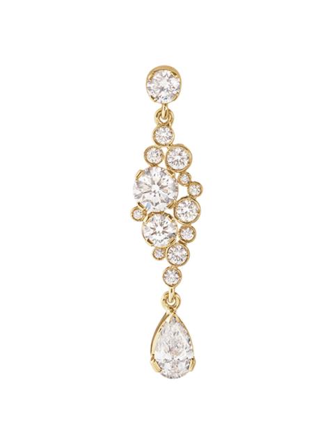 SOPHIE BILLE BRAHE Women's Splash Drop 18K Yellow Gold & Diamond Earring - Yellow Gold