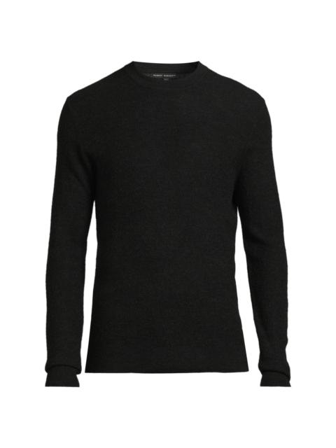 ROBERT BARAKETT Men's Watertown Crewneck Sweater - Black