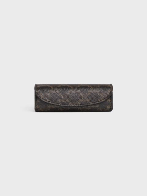 CELINE DICES CASE IN TRIOMPHE CANVAS