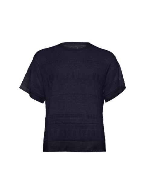 ERES Ambroise lace cashmere T-shirt