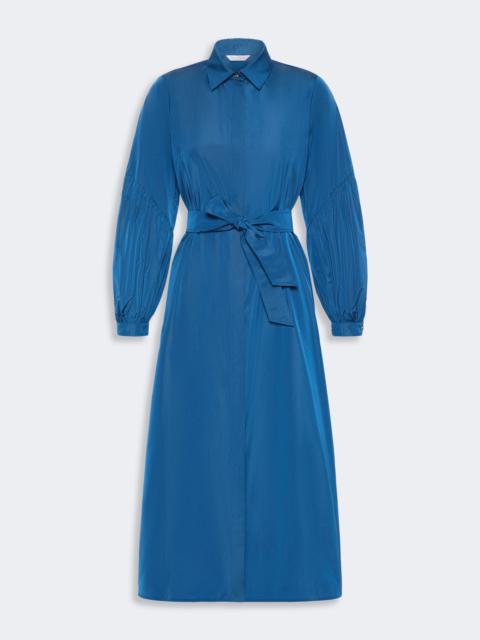 Max Mara BARUFFA Taffeta shirt dress - NAVY