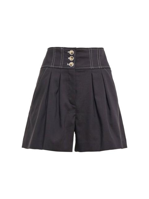 VERONICA BEARD Alicia high-rise shorts