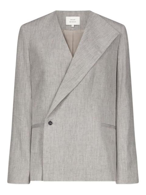 Loulou de Saison Suna asymmetrical blazer