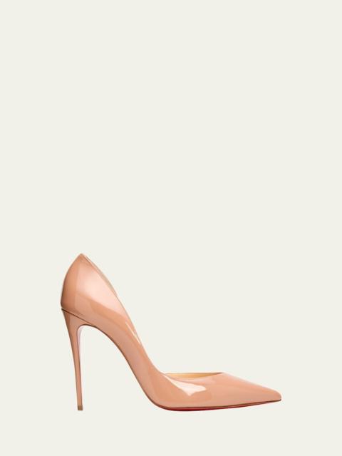 Iriza Patent Open-Side Red Sole Pump