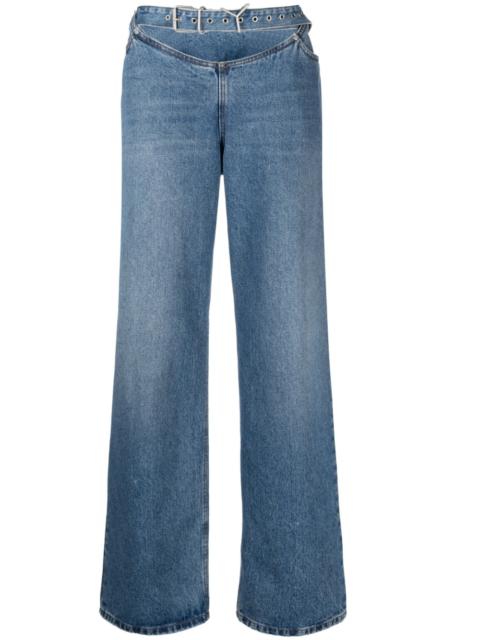 Y/Project low-rise loose-fit jeans