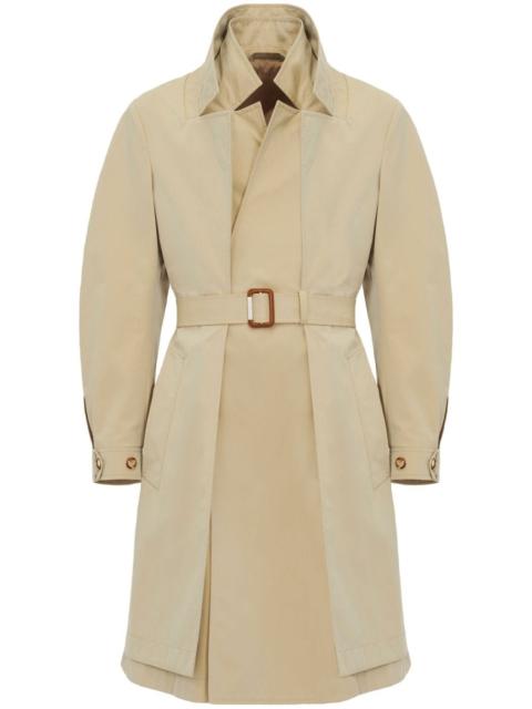 Alexander McQueen reconstructed layered trench coat