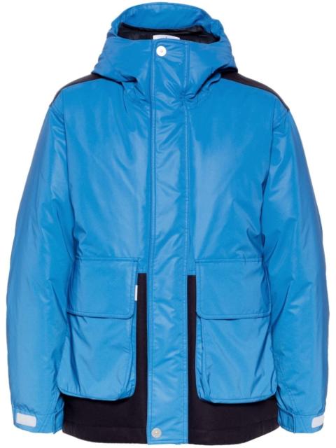 Stone Island logo-print padded jacket