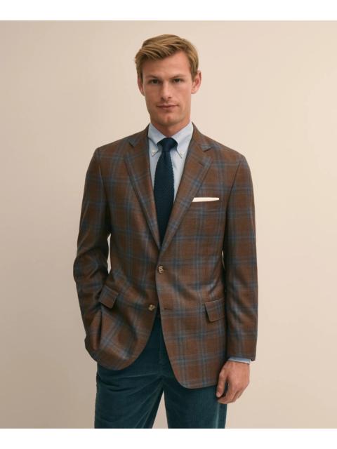 Brooks Brothers Classic Fit Wool Check Sport Coat