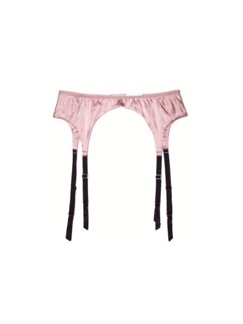 Fleur du Mal Top Stitch Garter Belt