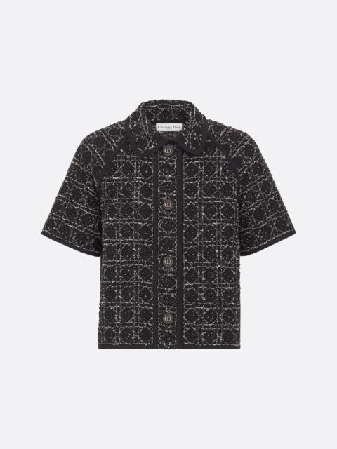 Dior Macrocannage Short-Sleeved Jacket
