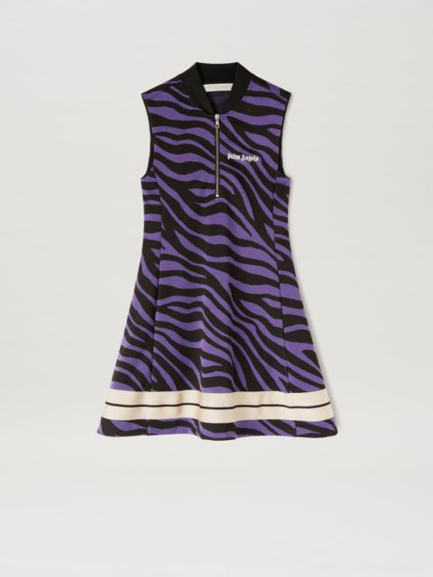 JACQUARD ZEBRA TRACK DRESS