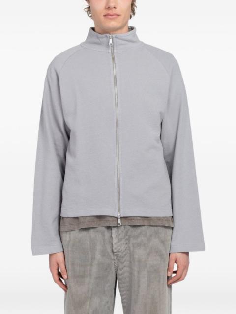 mfpen Leisure raglan-sleeve zip-up jacket