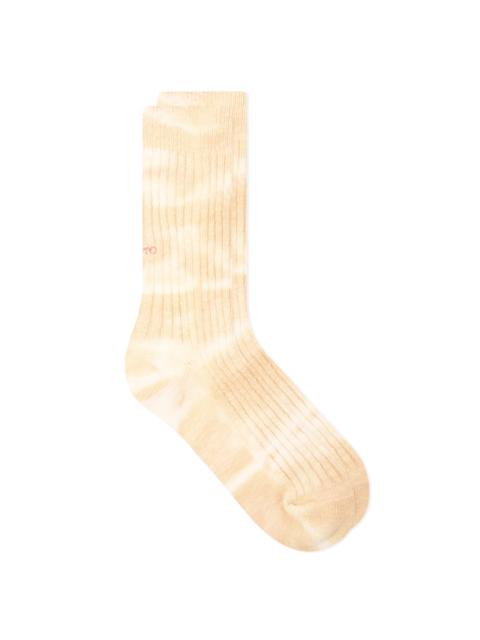 ROTOTO® RoToTo Tie Dye Ribbed Crew Sock