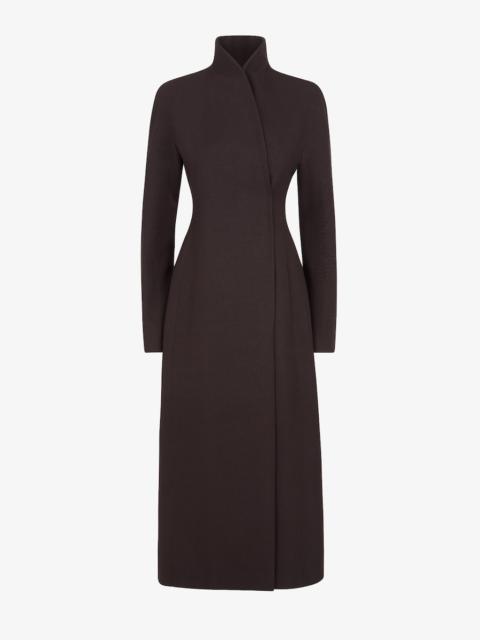 ジャケット FENDI Dark purple Grain de Poudre wool coat Fendi Fendi Dark Purple Grain De Poudre Wool Coat | Grailed