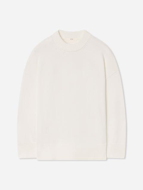 CO Boyfriend Crew Sweater in Cotton