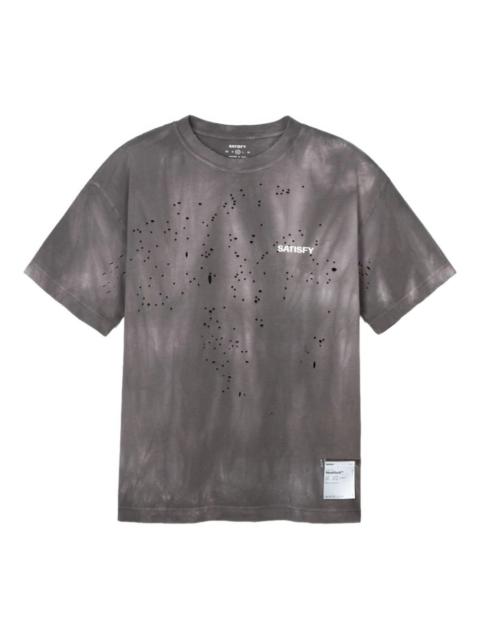 SATISFY bleached T-shirt