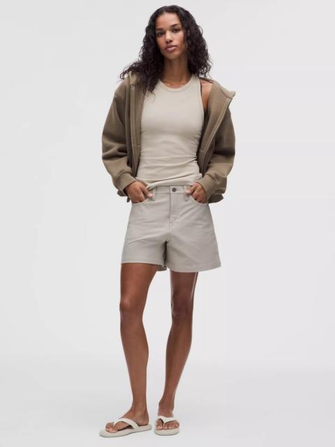lululemon EasyFive Mid-Rise Short 4.5"