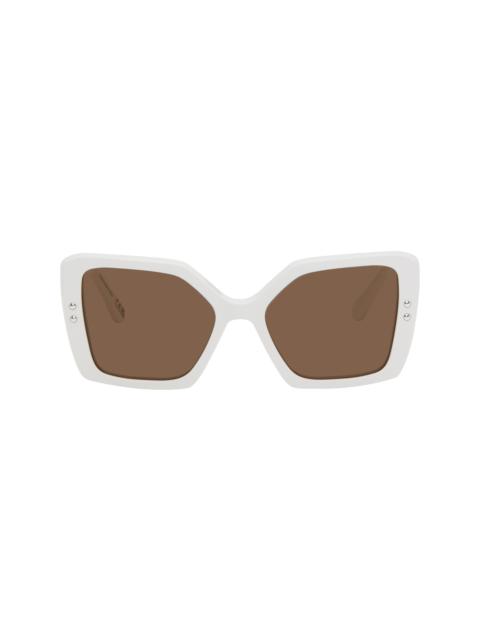 Marni White RETROSUPERFUTURE Edition Nimrela Sunglasses