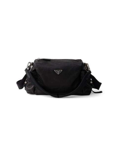 Prada Men's Explore Leather Bag - Black