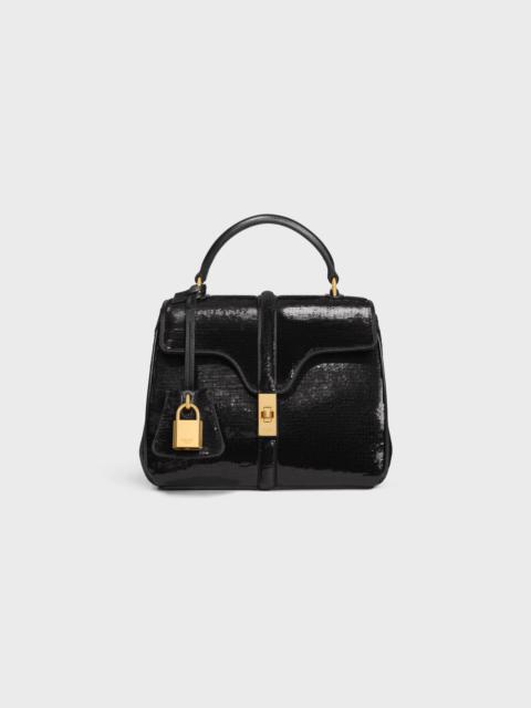 CELINE MINI 16 IN SEQUINS AND CALFSKIN