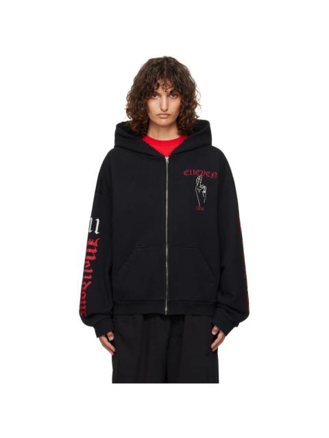 【関税込み】We11done ブラック Teddy Twins フーディ We11done Red Teddy Twins Hoodie | REVERSIBLE