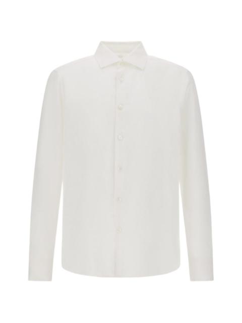 Herno classic collar long sleeves shirt