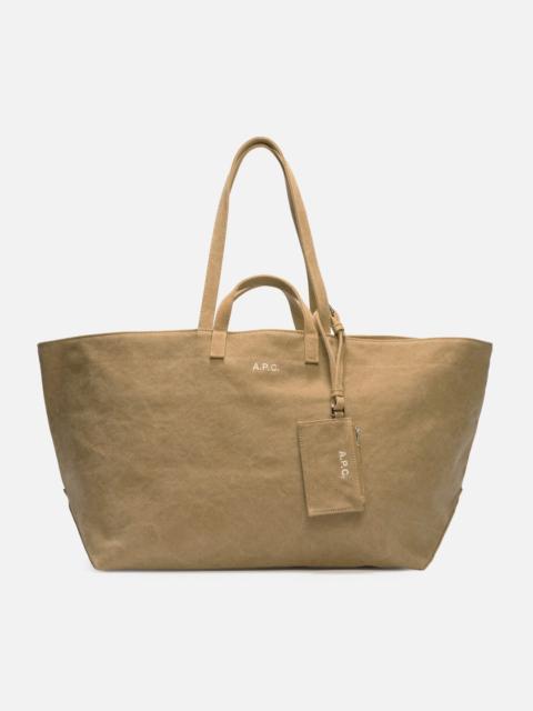 A.P.C. DRUMMER TOILE BAG
