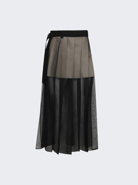 Chiffon Skirt Black