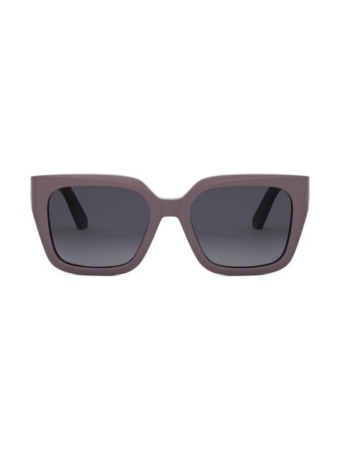 Dior Women's 30Montaigne S8U 54MM Square Sunglasses - Dark Purple Grey Gradient