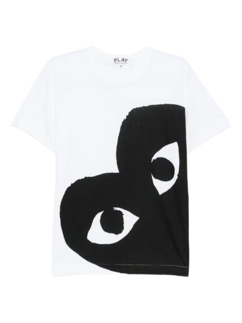Comme des Garçons PLAY heart-print T-shirt