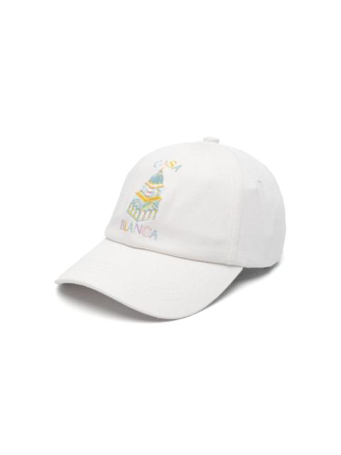 Maison Pastelle embroidered cap