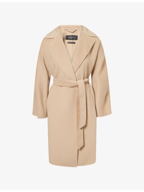 WEEKEND Max Mara Civada Double-Faced Wool Robe Coat