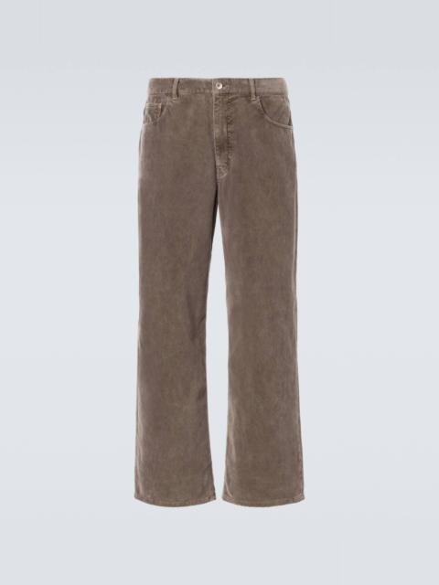 AURALEE Cotton corduroy wide-leg pants