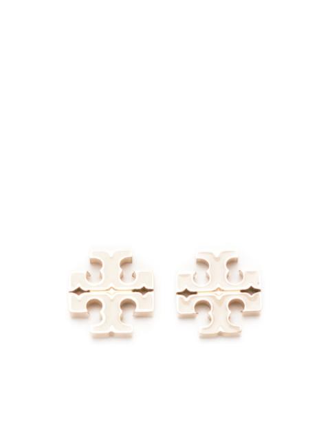 TORY BURCH logo-embellishment earrings