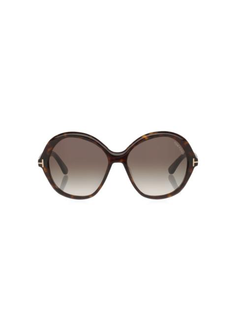 TOM FORD Annabelle round sunglasses