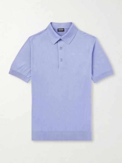 ZEGNA Slim-Fit Cotton Polo Shirt