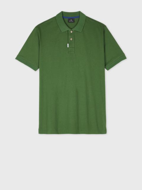 Paul Smith Forest Green Organic Cotton Polo Shirt