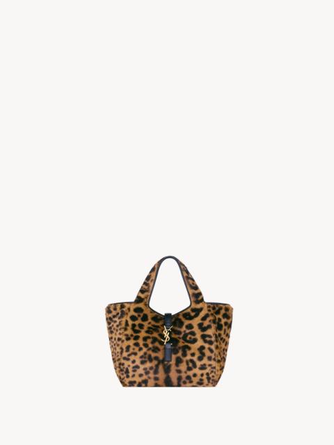 SAINT LAURENT LE 5 À 7 BABY BEA IN PONY HAIR LEATHER