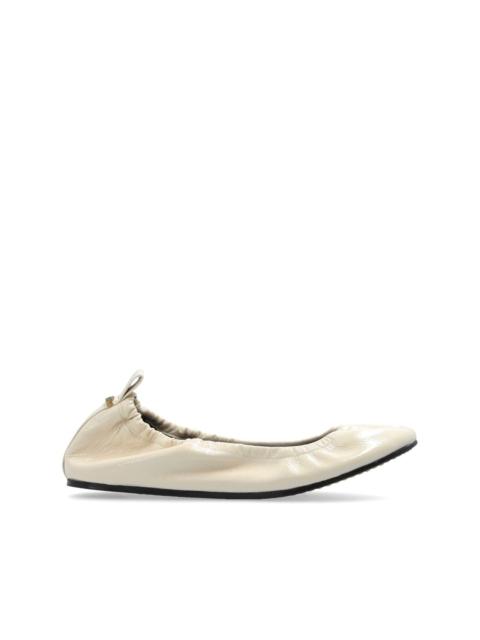 Isabel Marant Belna leather ballerina shoes