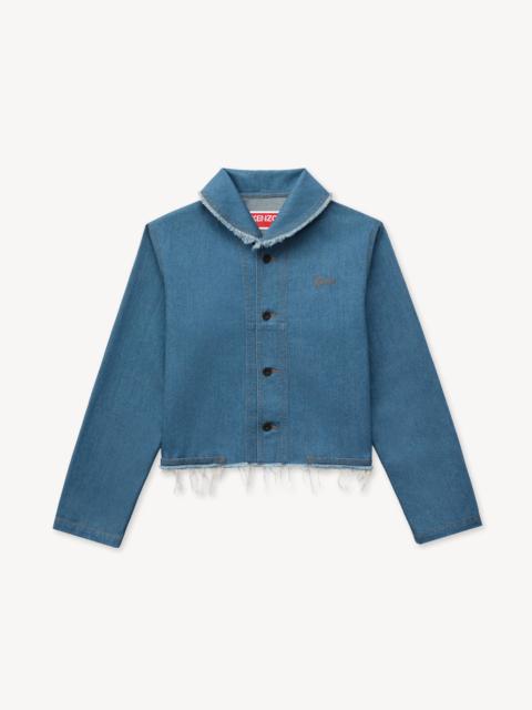 KENZO Chore workwear jacket in japanese denim