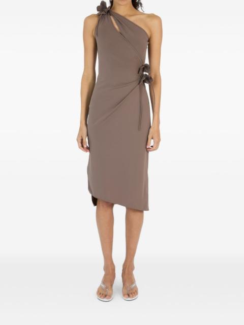 COPERNI asymmetric one-shoulder mini dress